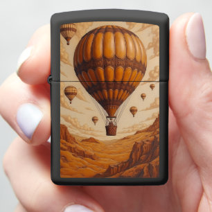 Desert Drift Multiple Balloon Flight Zippo Lighter