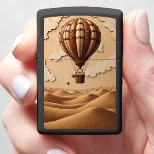 Desert Drift Striped Balloon Dunes Zippo Lighter