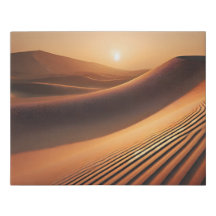 Desert Dunes Sunset 11×14 Fine Art Poster