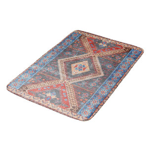 Desert Echoes: Southwestern Boho Heritage Bath Mat