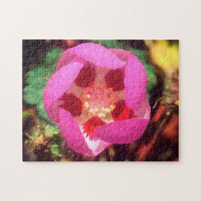 Desert Five Spot Wildflower Jigsaw Puzzle (Horizontal)
