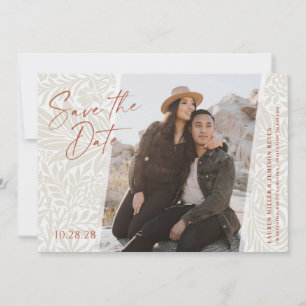 Desert Floral Save The Date