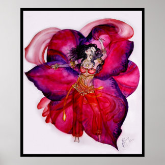 Desert Flower Poster