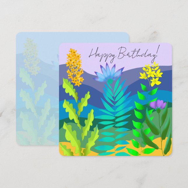 Desert flowers (Front/Back)