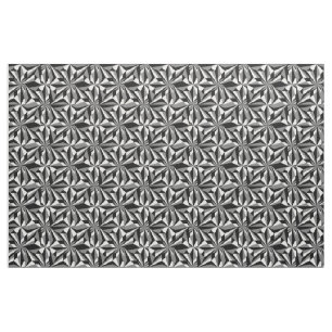 Desert Flowers in Gray Fabric