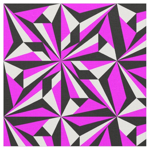 Desert Flowers in Pink Fabric