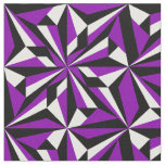 Desert Flowers in Purple Fabric