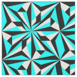 Desert Flowers in Turquoise Fabric