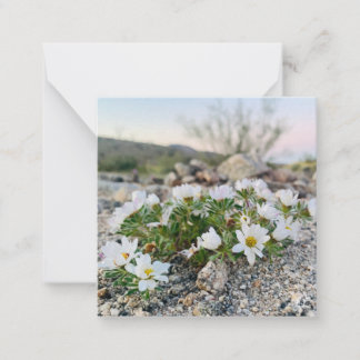 Desert Flowers Note Card