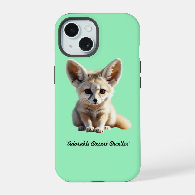 "Desert Fox Magic" Iphone Case (Back)