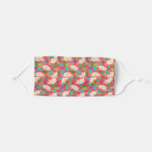 Desert Friends Armadillos and Cacti Face Mask (Front, Folded)