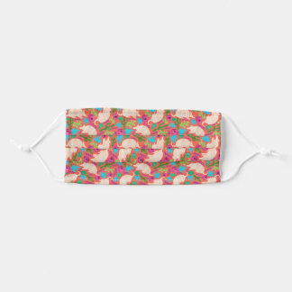 Desert Friends Armadillos and Cacti Face Mask