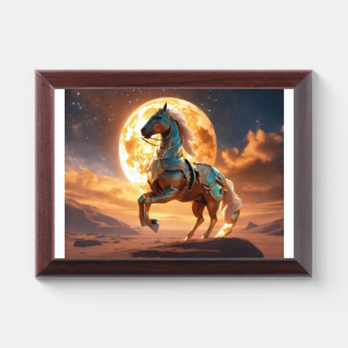 Desert Gallop Apparel Majestic Arabian Horse T_sh Award Plaque