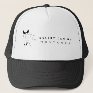 Desert Gemini Mustangs trucker hat