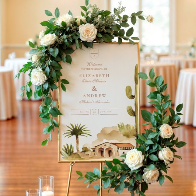 Desert Hacienda Wedding Style Foam Board (Creator Uploaded)