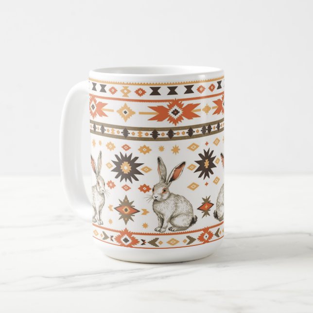 Desert Hares Mug (Front Left)