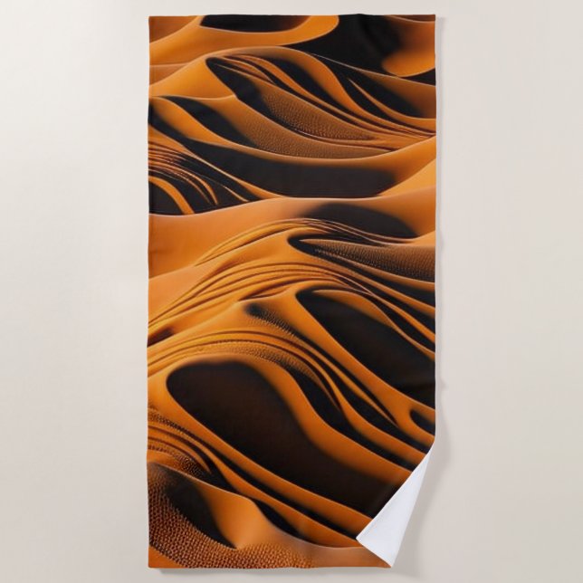 Desert Harmony Beach Towel (Front)