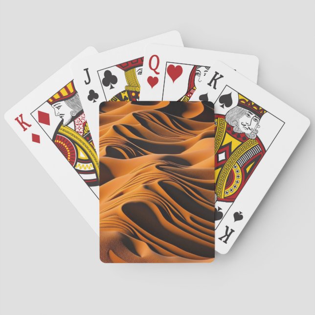 Desert Harmony Poker Cards (Back)
