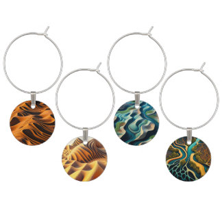 Desert Harmony Wine Charm