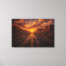 Desert Horizon: The Golden Highway