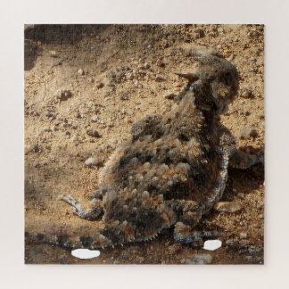 Desert Horned Lizard Difficult Jigsaw Puzzle