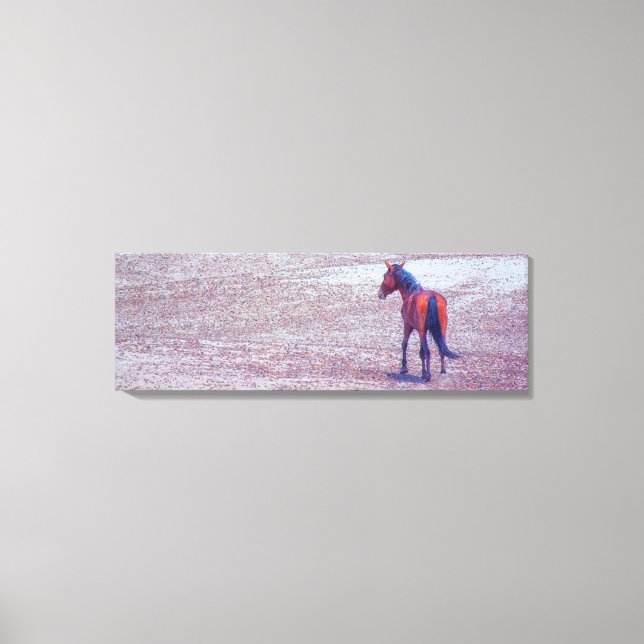 Desert Horse P8640 Canvas Print (Front)