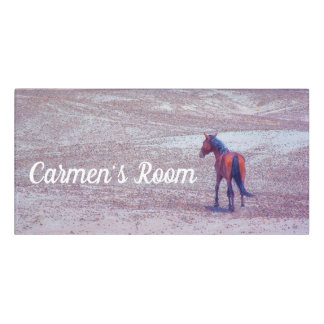 Desert Horse P8640 Door Sign