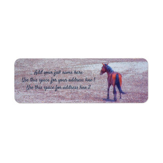 Desert Horse P8640 Label