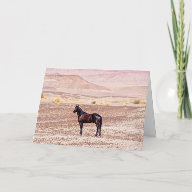 Desert Horse P8664 Card (Front)
