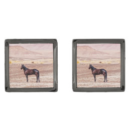 Desert Horse P8664 Cufflinks