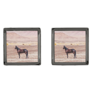 Desert Horse P8664 Cufflinks