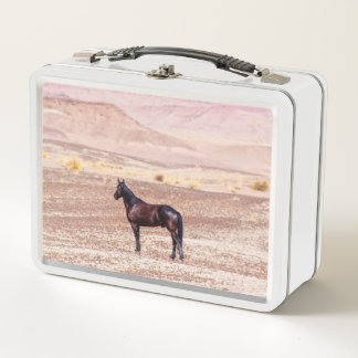 Desert Horse P8664 Metal Lunch Box