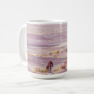 Desert Horses P8639 Coffee Mug