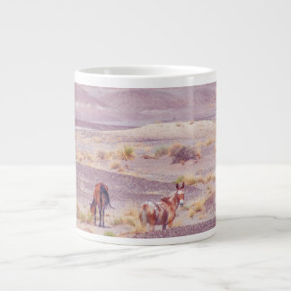 Desert Horses P8639 Giant Coffee Mug