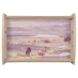 Desert Horses P8639 Serving Tray