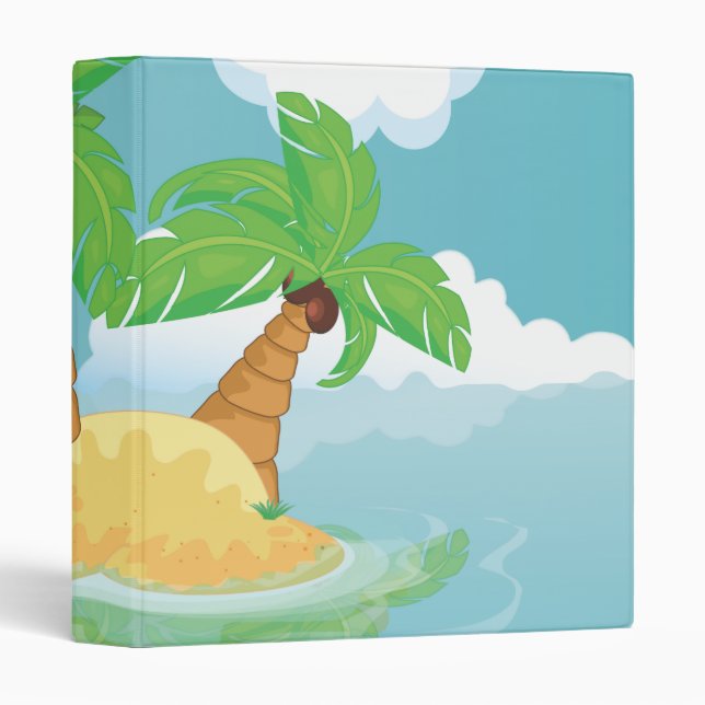 Desert Island Binder (Front/Spine)