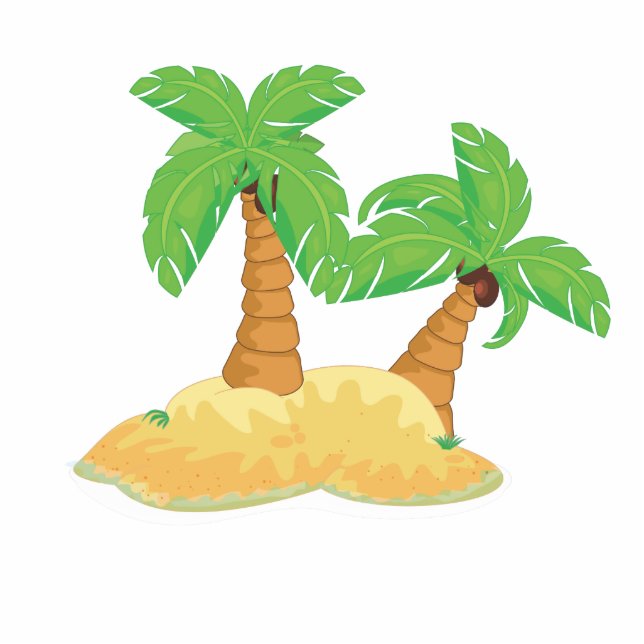 Desert Island Statuette (Front)