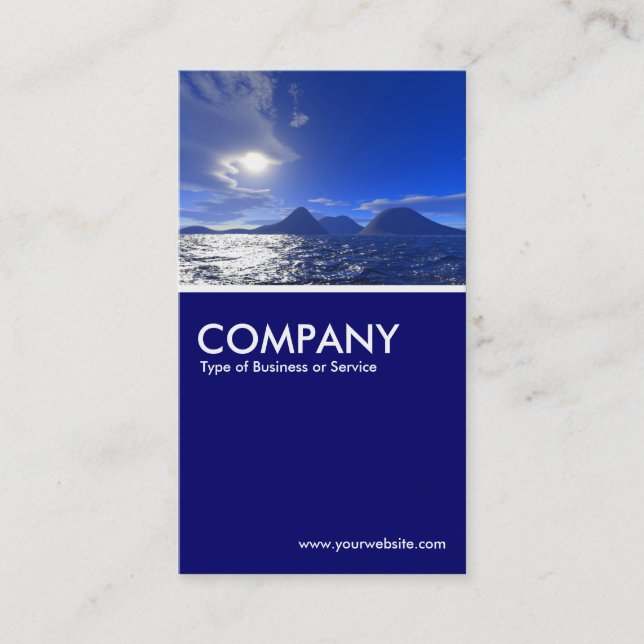 Desert Islands Business Card (Front)