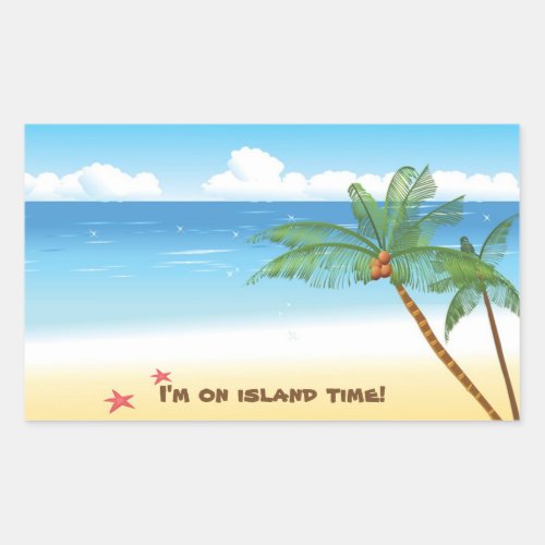 Desert Isle Sticker