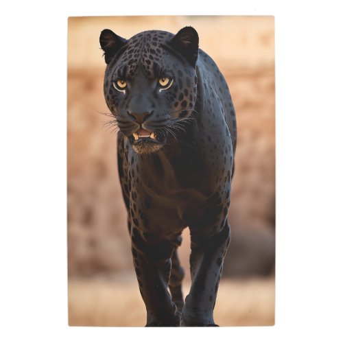 Desert Jaguar 1 Metal Print