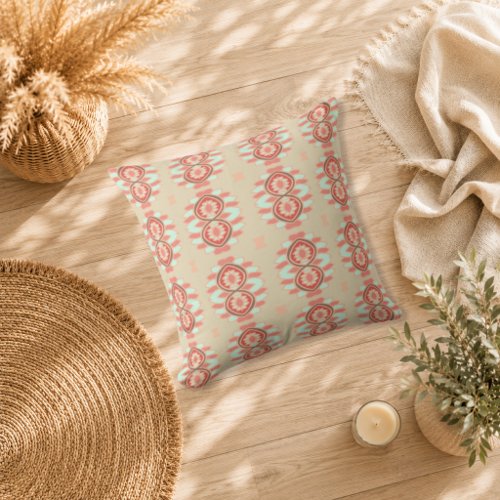 Desert Jewel Throw Pillow