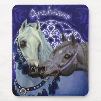 Desert Jewels Arabian horses mousepad