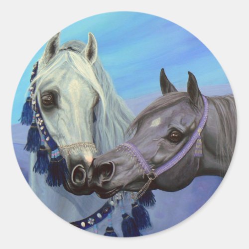 Desert Jewels Arabian horses stickers