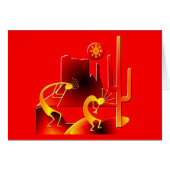 Desert Kokopelli (Front Horizontal)