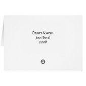 Desert Kween Cards (Back Horizontal)