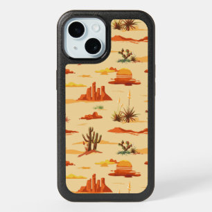 Desert Landscape Arizona Pattern iPhone 15 Case