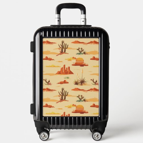 Desert Landscape Arizona Pattern Luggage