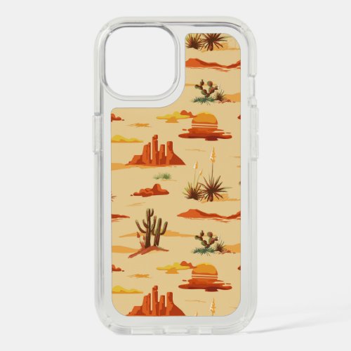 Desert Landscape Arizona Pattern iPhone 15 Case