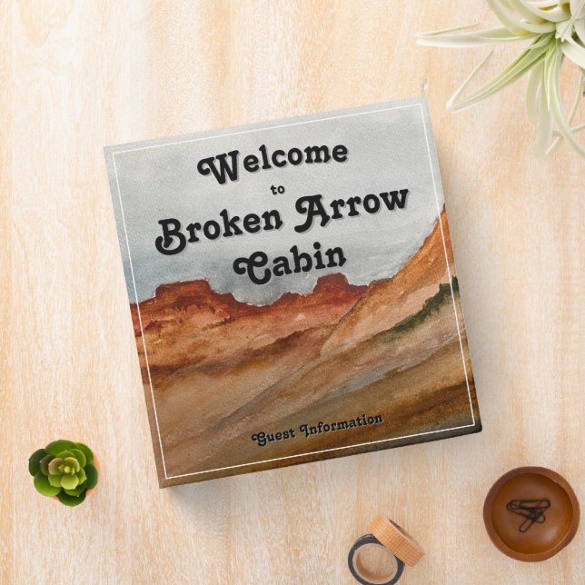 Desert Landscape Binder (In Situ)