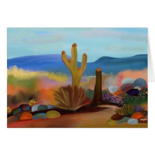 Desert Landscape Cards (Front Horizontal)